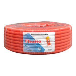Poliducto corrugado flexito, 1/2″